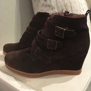 NWOT Eric Michael Leather Boots Size 8